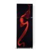 Pel Refrigerator PRL-2550 Curved Glass Door Red Blaze