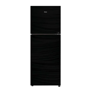 Haier refrigerator deals black glass