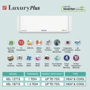 Kenwood KEL-1871S 1.5 Ton E Luxury Plus Air conditioner